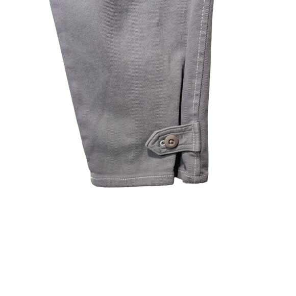 NWT Wilfred Aritzia Sz 8 Modern Cargo Pants Purple Slate Barrel Leg High Rise - Picture 4 of 10
